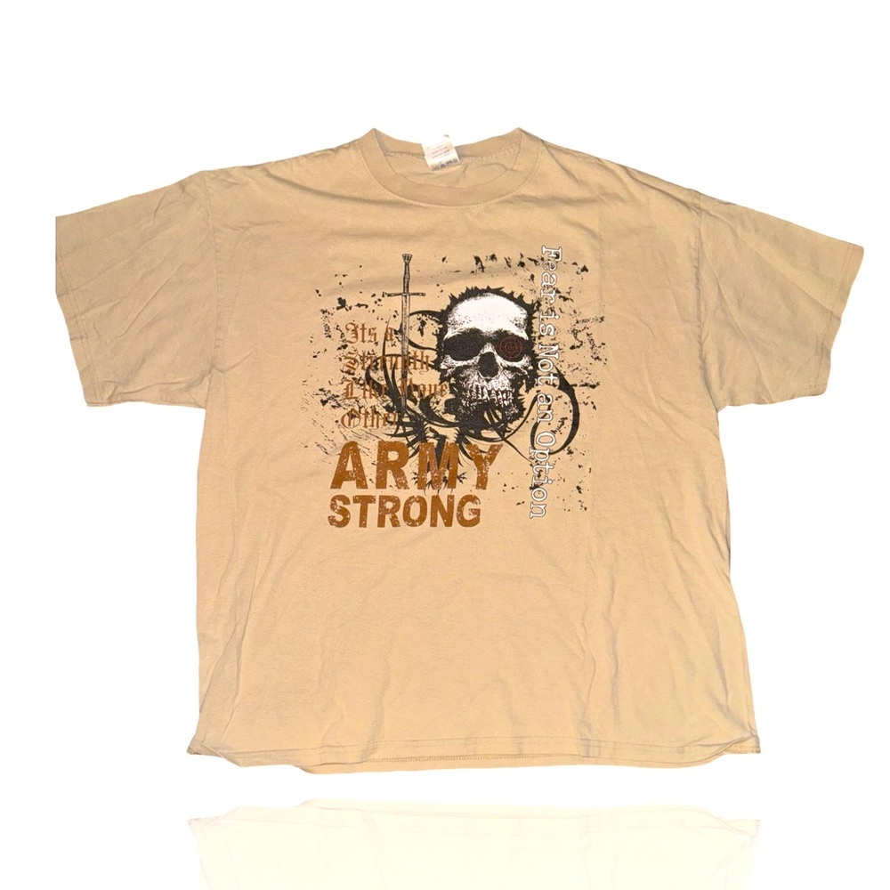 United States Army: Vintage 90’s Skull T-Shirt: Adult XL: Armed Forces